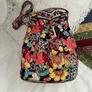 Vera Bradley Happy Snails bucket purse Tote